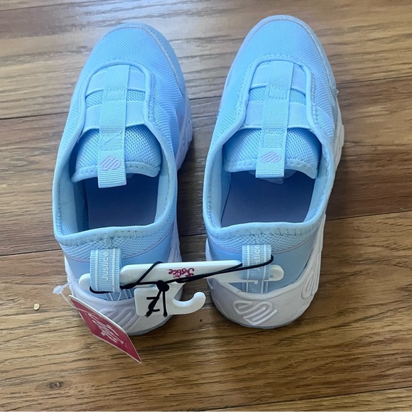 Kids Light Blue Slip-On Shoes/ B36/c16 - Picture 4 of 4